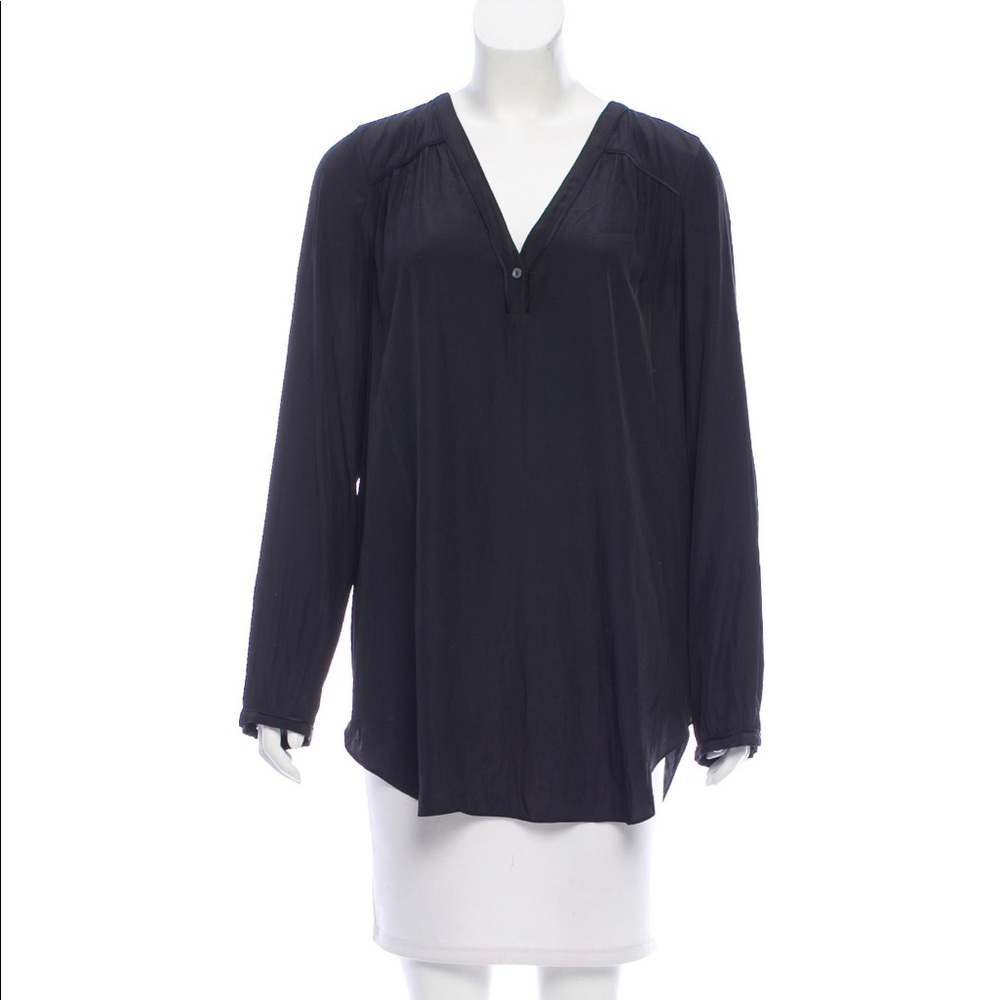 Calypso Long Sleeve V Neck Tunic